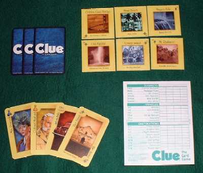 Clue The Card Game